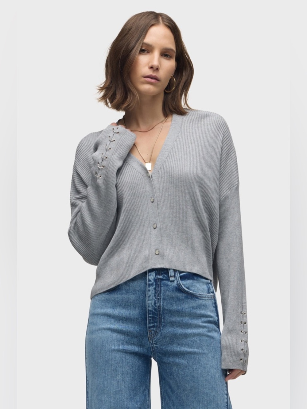 *NWT* Hudson Boxy Cardi in High Rise